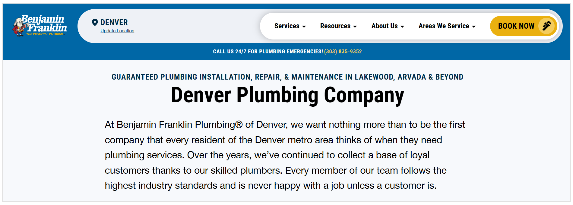 Denver Klempnerunternehmen
